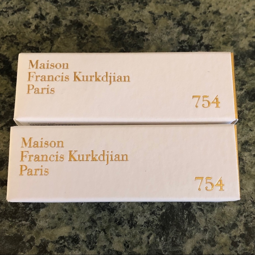 Maison Francis Kurkdjian Paris 754 x 2 NEW